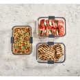 thumbnail image 5 of Brilliance Food Storage Container Large 9.6 Cup Clear 3 Pack, 5 of 6