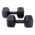 thumbnail image 1 of OULII 1Set Dumbbell for Fitness Exercise with Comfortable Non Slip Grip Black Rubber Material, 1 of 8