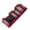 Red, variant on A-SAFETY Glow Belt - Reflective Running Belt (Yellow, Orange, Black, White)