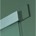 thumbnail image 4 of AWC Opaque Glass Barn Door Covers Opening Size 32"wide x 80"high Opaque Frosted Glass with Silver Aluminum Track, 4 of 4