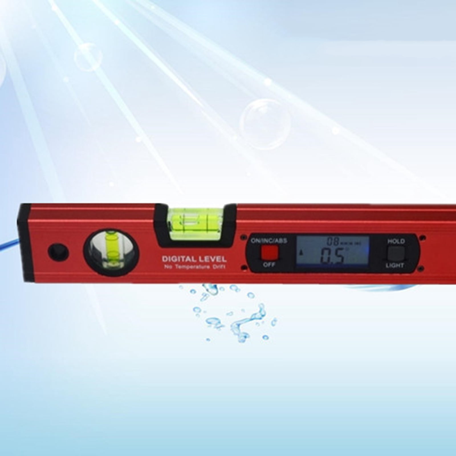 Compact Torpedo Level Protractor for Construction Carpenter Craftsman Accurate