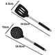 thumbnail image 2 of Sistema de utensilios de cocina de silicona, sistema de utensilios de cocina de 2 piezas, utensilios de cocina antiadherentes, mango de acero inoxidable, 2 of 5