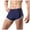 Dark Blue, variant on HUPOM Men'S Underwear Underwear For Men Pack Low waist Drop Waist Solid Thong Purple XL