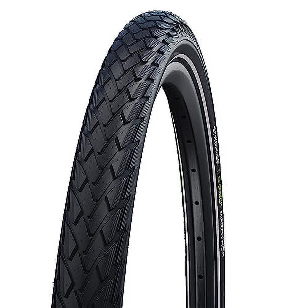 Schwalbe Green Marathon Tire - 16 x 1.75, Clincher, Wire, Black/Reflective, Performance Line, GreenGuard, TwinSkin,