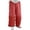 Watermelon Red, variant on VEKDONE Women Wide Leg Pants Fashion Color Block Patchwork Palazzo Pants Summer Casual Elastic Waist Loose Fit Travel Trousers with Pockets Black XXXL