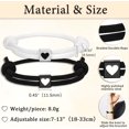 thumbnail image 4 of Couple Gifts Bracelets Matching Bracelets Adjustable Rope Bracelets for Couples Christmas Anniversary Valentines Gifts for Him Her Boyfriend Girlfriend Lovers Husband Wife, 4 of 5