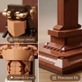 thumbnail image 4 of Figura de Jesús en la Cruz Cristo Crucificado con Bloques de Construcción, Modelo Armable Religioso, Regalo Cristiano, Decoración Cristiana, 4 of 9