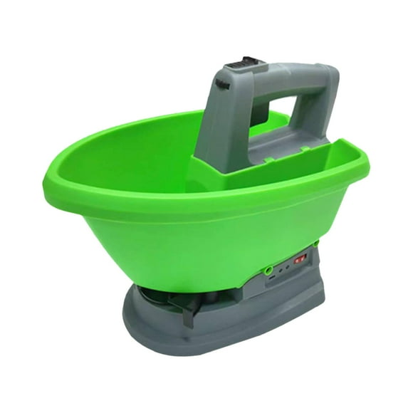 DOLITY Electric Fertilizer Spreader Seeder Hand Spreader for Fertilizers Seeds