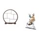 thumbnail image 5 of Figura de , estatua, escultura, colección, adorno de escritorio, decoración del hogar, regalo ideal para exhibición de madera, organizador de al, 5 of 8