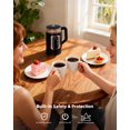 thumbnail image 3 of Auriswell Electric Tea Kettle with Temperature Control, Glass smart Water Boiler for Tea, Coffee & Boil, Automatic Shut Off, 12h Keep Warm & One-Touc, 3 of 9
