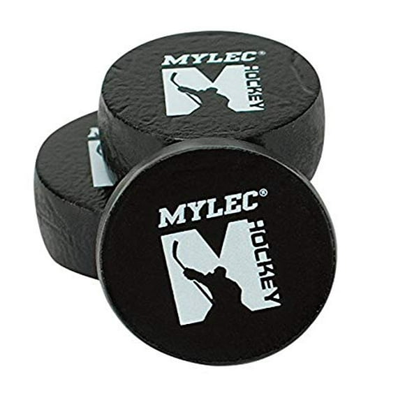 Mylec Mini Foam Puck (3-Pack) Black
