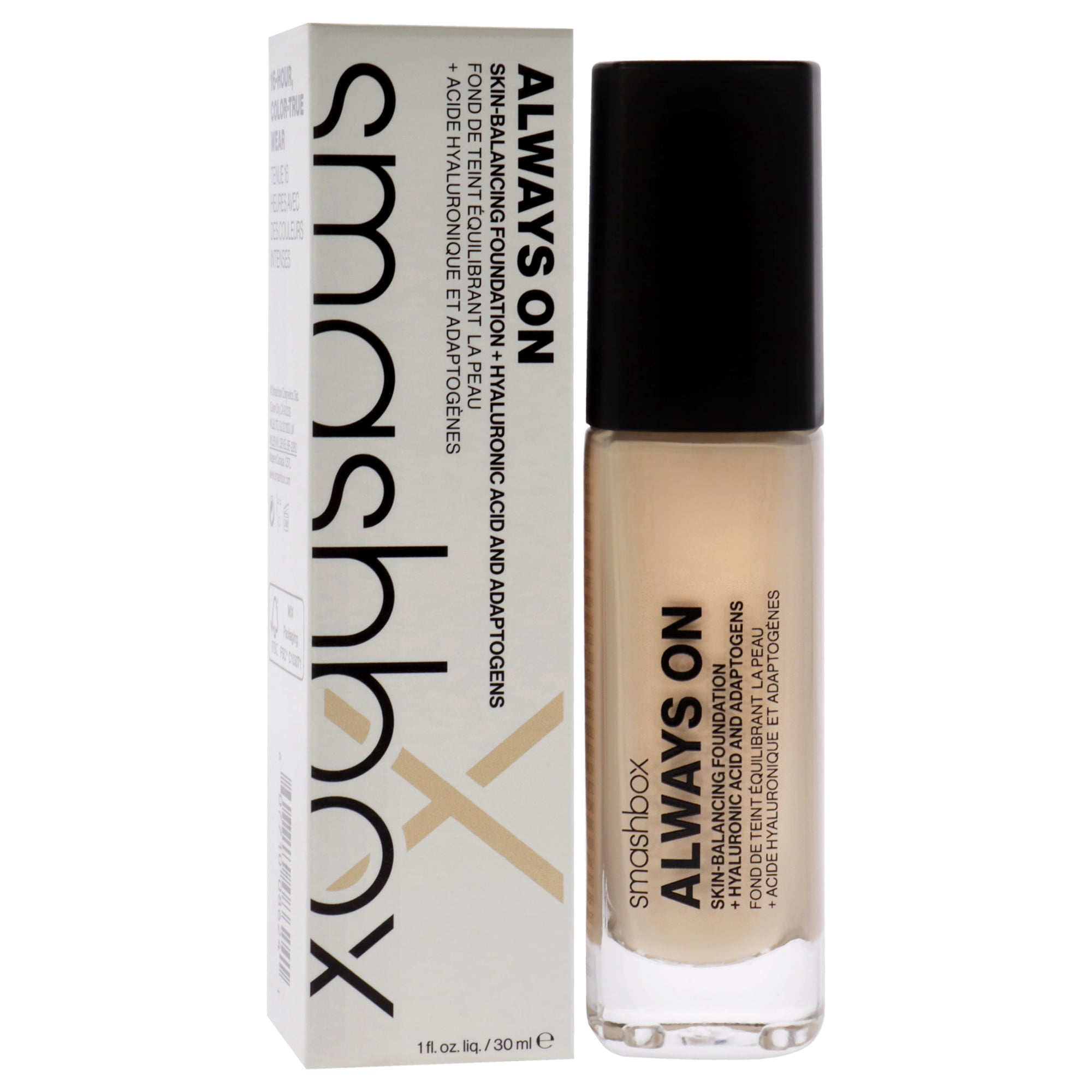 Smashbox Always On Skin-Balancing Foundation - F20N (level-two fair with a neutral undertone)