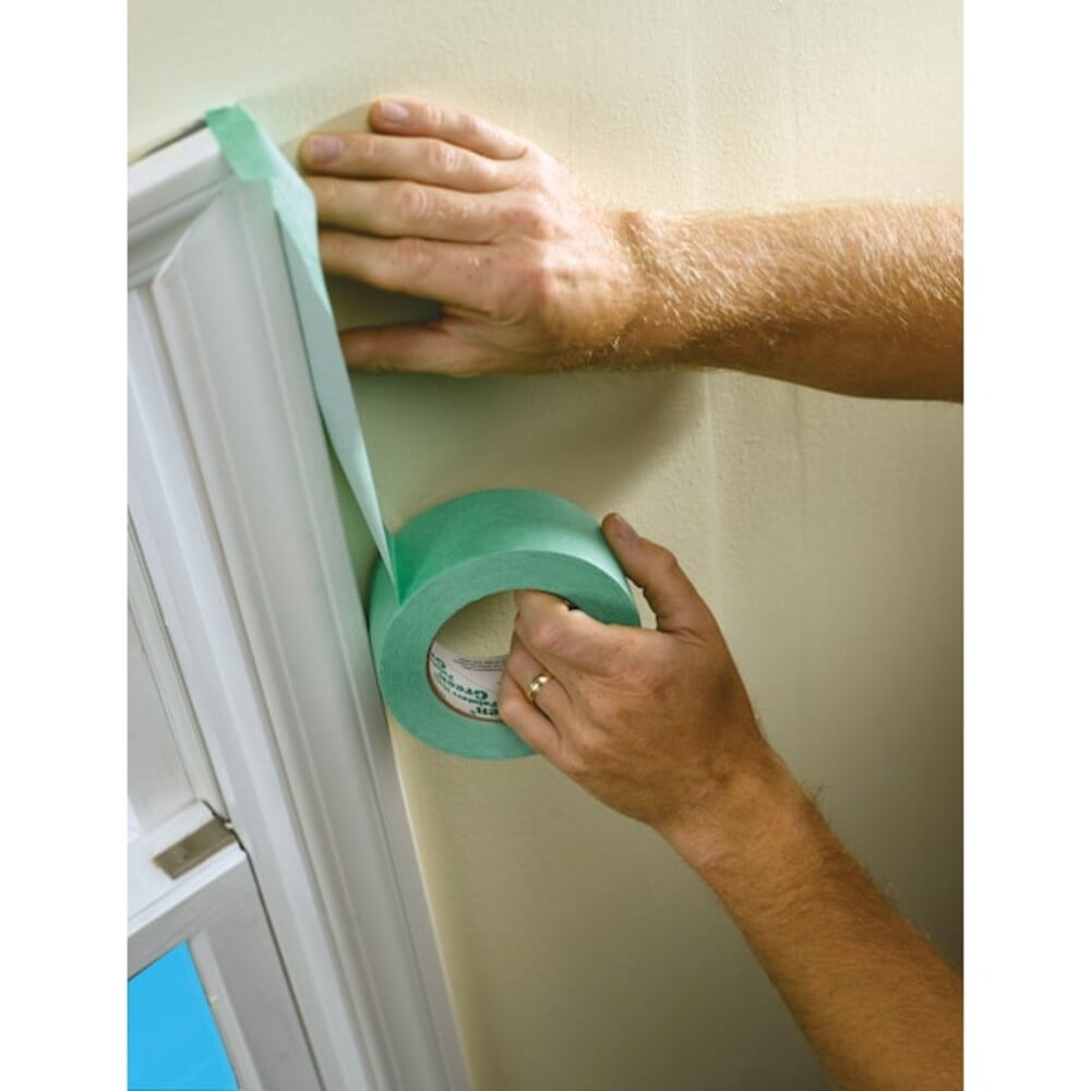 Painter s Mate Green Brand CP 150 8 Day Painter s Tape Multi Surface 72mm x 55m Green 1 Roll 103364