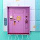 thumbnail image 2 of Llavero GLSONGYP Friends Monica's Door Wall, color morado, 2 of 7