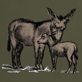 thumbnail image 3 of CafePress - Donkeys Dark T Shirt - Men's Classic Graphic Cotton T-Shirt, 3 of 4