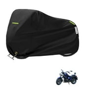 OPTUTUS 210D Oxford Motorcycle Cover All Season,Universal Weather Durable Quality Waterproof Sun Outdoor Protection Scooter Shelter Tear Proof Night Reflective-79 x 35 x 39 inch