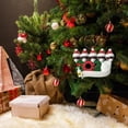 thumbnail image 4 of Adornos familiares supervivientes Adornos para el árbol de Navidad Decoraciones navideñas 2020 Miembro negro de la familia de 5, 4 of 7