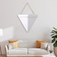 thumbnail image 5 of Macetero de pared Hangerspace Holder Cerámica Moderna Contenedores Maceta Cactus Mediano Blanco L, 5 of 8