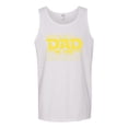 thumbnail image 2 of Wild Bobby, Greatest Dad in the Galaxy Father's Day Mens Tank Top, White, 3X-Large, 2 of 6