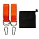 thumbnail image 1 of Juego de correas resistentes para colgar columpios de exterior, hamacas de yoga, correas de árbol con mosquetones y anilla en D, bolsa de almacenamiento (naranja), 1 of 7