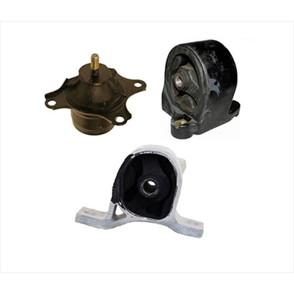 Fits 2002-2005 Civic DX EX LX Automatic Transmission Engine Motor Mount 3pc Kit