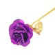 thumbnail image 2 of Chapado En Oro De Tallo Largo Flor De Rosa Artificial Romántico Día De San Valentín Amante Regalo Adornos Para El Hogar 24K Inevent HA024592-02, 2 of 5