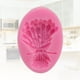 thumbnail image 3 of Molde de silicona para tartas con forma de ramo de flores, ideal para hacer fondant, mousse, postres y chocolate (rosa), 3 of 7