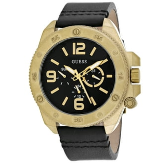 Guess Men's U0076G1 Dress Black Dial Black Leather Strap Chronograph Watch - Walmart.com Guess Men's U0076G1 Dress Black Dial Black Leather Strap Chronograph Watch - Walmart.com
