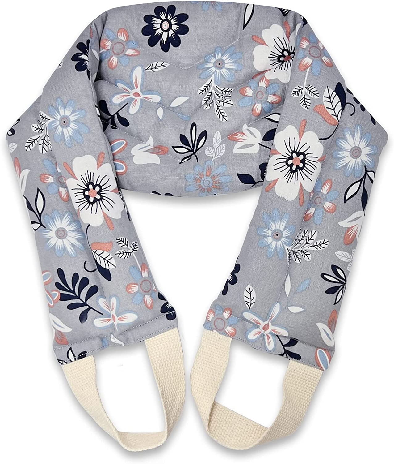 Long Heating pad for Neck and Shoulders Back 33 * 5.9" microwavable