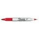 thumbnail image 3 of Marcadores Permanentes Sharpie de Punta Doble Fina y Ultra-Fina Rojo 12, 3 of 4