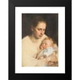 thumbnail image 2 of Josef Jungwirth 18x24 Black Modern Framed Museum Art Print Titled - Mother and Child (1934), 2 of 5