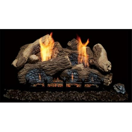 

Monessen BO30-F 30 in. Berkley Oak fiber Ceramic Log Set for Natural Blaze VF 24 in. Burner