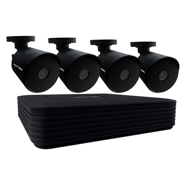 Night Owl 8 Channel 1080p Wired DVR, 4 Wired Cameras & 1TB HDD