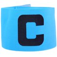thumbnail image 1 of OULII Professional Football Armbands Sky-blue 1Set for Team Sports, 1 of 6