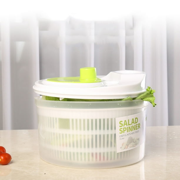 SaladSpinner Vegetable Washer With Bowl Kitchen Vegetable Fruit