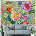 thumbnail image 4 of Orinice Flowers Tapestry Wall Hanging Unique Style Graphic Tapestries Home Wall Decor Art for Living Room Bedroom Apartment Farmhouse Dorm Decorations 50x40inch, 4 of 6