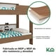 thumbnail image 3 of Litera Doble Individual Base Cama Con Estante KingsHouse cafe, 3 of 7