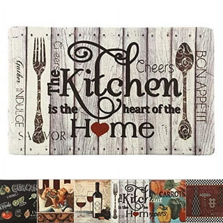 HappyTrends Kitchen Floor Mat Cushioned Anti-Fatigue Kitchen Rug,17.3 –  Joanna Home