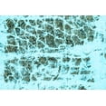 thumbnail image 1 of Ahgly Company Indoor Rectangle Abstract Light Blue Modern Area Rugs, 8' x 12', 1 of 4