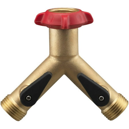Nelson Sprinkler 50545 Large Brass 2 Hose Adapter