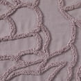 thumbnail image 5 of Beautiful Rose Pink Botanical Branch Chenille Cotton Shower Curtain by Drew Barrymore, 72" x 72", 5 of 5