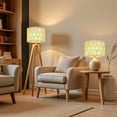thumbnail image 6 of Lampshades 2 Pack Green Clovers for St Patricks Day Spring Decor 13"x13"x10" Light Shade for Table Lamps Floor Lamp Shades Lampshade Replacement Easy Assembly, 6 of 8