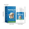thumbnail image 3 of Dog Paw Balm & Moisturizer, Lick-Safe Paw Pad Cream for Dogs, Natural Moisturizing Paw Care, Soothes & Protects Dry, Cracked Paws, Elbows, and Nose, 30g Balm for Dog Paw Health, 3 of 9