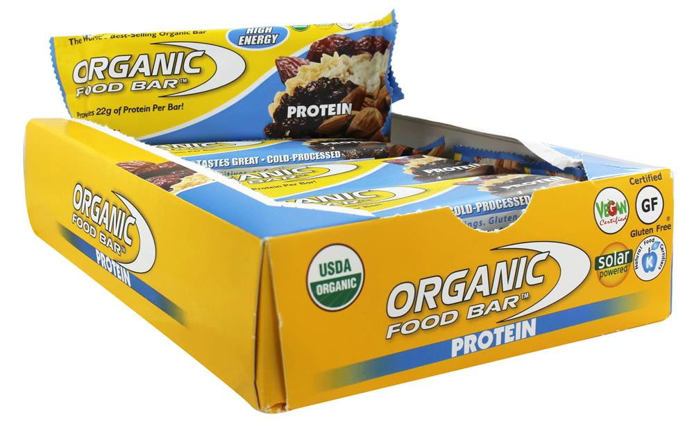 Organic Food Bar Protein 12 Bars Walmart Canada