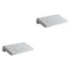 thumbnail image 3 of 2 almohadas para cabecera de cama, soporte para la espalda para cabecera de madera maciza, almohada de respaldo suave, cojín de cabecera para Gris, 3 of 8
