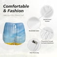 thumbnail image 6 of Lsque Blooming Sunflower Field Printed Women's Running Shorts with Liner Pockets,Elastic Quick Dry Workout Athletic Gym Yoga Shorts,Womens High Waist Shorts-Large, 6 of 9