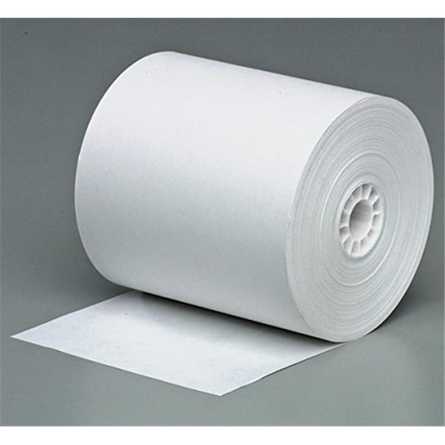 ZT4822 Rouleaux de Papier 3,13 x 220 Rouleaux Thermiques 1 Pli - Lot de 50