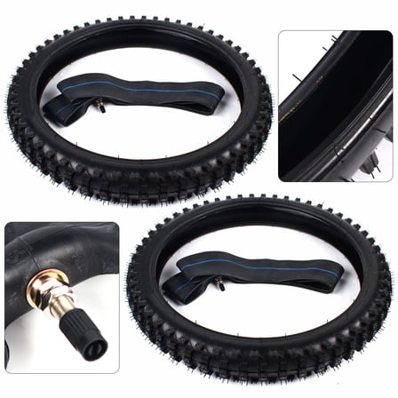 70/100-19 Front Tire   Tube Set for Most Dirt Pit Bikes 50CC Up To 150CC