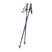 Outdoor Products Apex Trekking, Walking , Hiking Pole Set Aluminum, Blue, 2.75 in