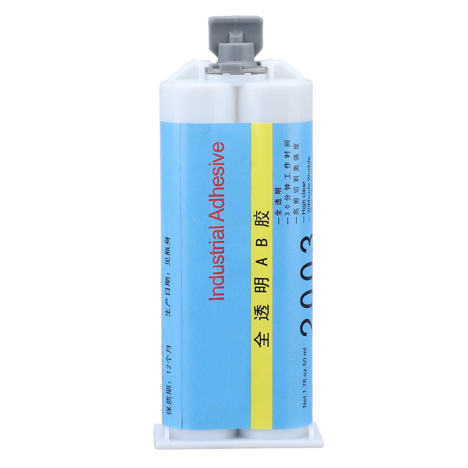 Transparent Adhesive, Epoxy Resin Glue With 2 Nozzles For Bonding Metal